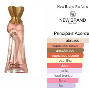 French Cancan New Brand Parfums- 100ml Perfume feminino.