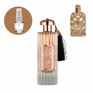 DECANT/FRACIONADO Durrat Al Aroos Al Wataniah 5ml- Eau de Parfum feminino- Ref. Olfativa Royal Amber.