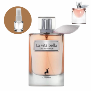 DECANT/FRACIONADO La Vita Bella Maison Alhambra 5ml - Ref. Olfativa La Vie Est Belle.