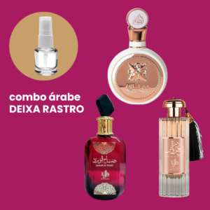 Combo Fracionado árabe COMBO APOCALÍPTICO 3x5ml- FAKHAR ROSÉ, SABAH AL WARD, DURRAT AL ROODS