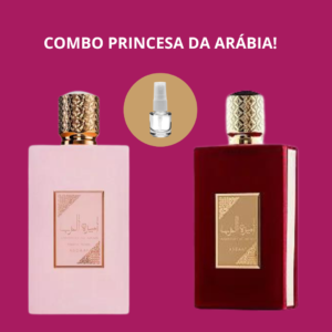 COMBO PRINCESA DA ARÁBIA 2X 5ML – AMEERAT ROSÉ + AMEERAT TRADICIONAL - Eau de Parfum