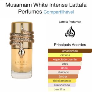 DECANT/FRACIONADO Musamam White Intense Lattafa Perfumes 5ML