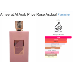 DECANT/FRACIONADO Ameerat Al Arab Prive Rose Asdaaf 5ml.